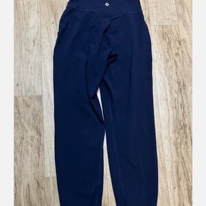 Lululemon Navy High-Rise Joggers